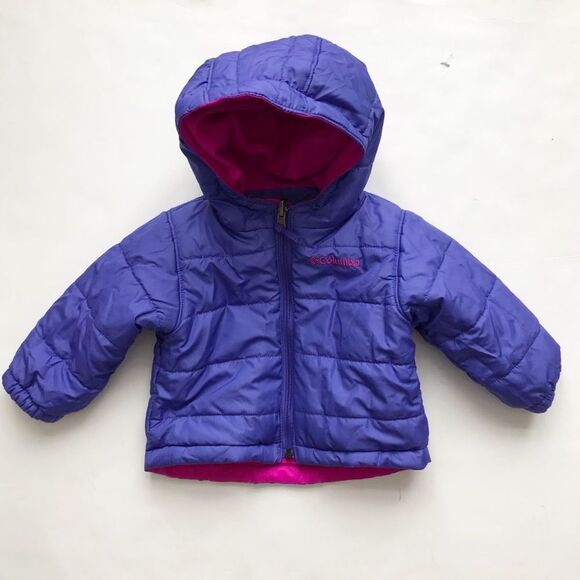 Columbia reversible coat and snow pants set EUC 6-12 months - Picture 4 of 11